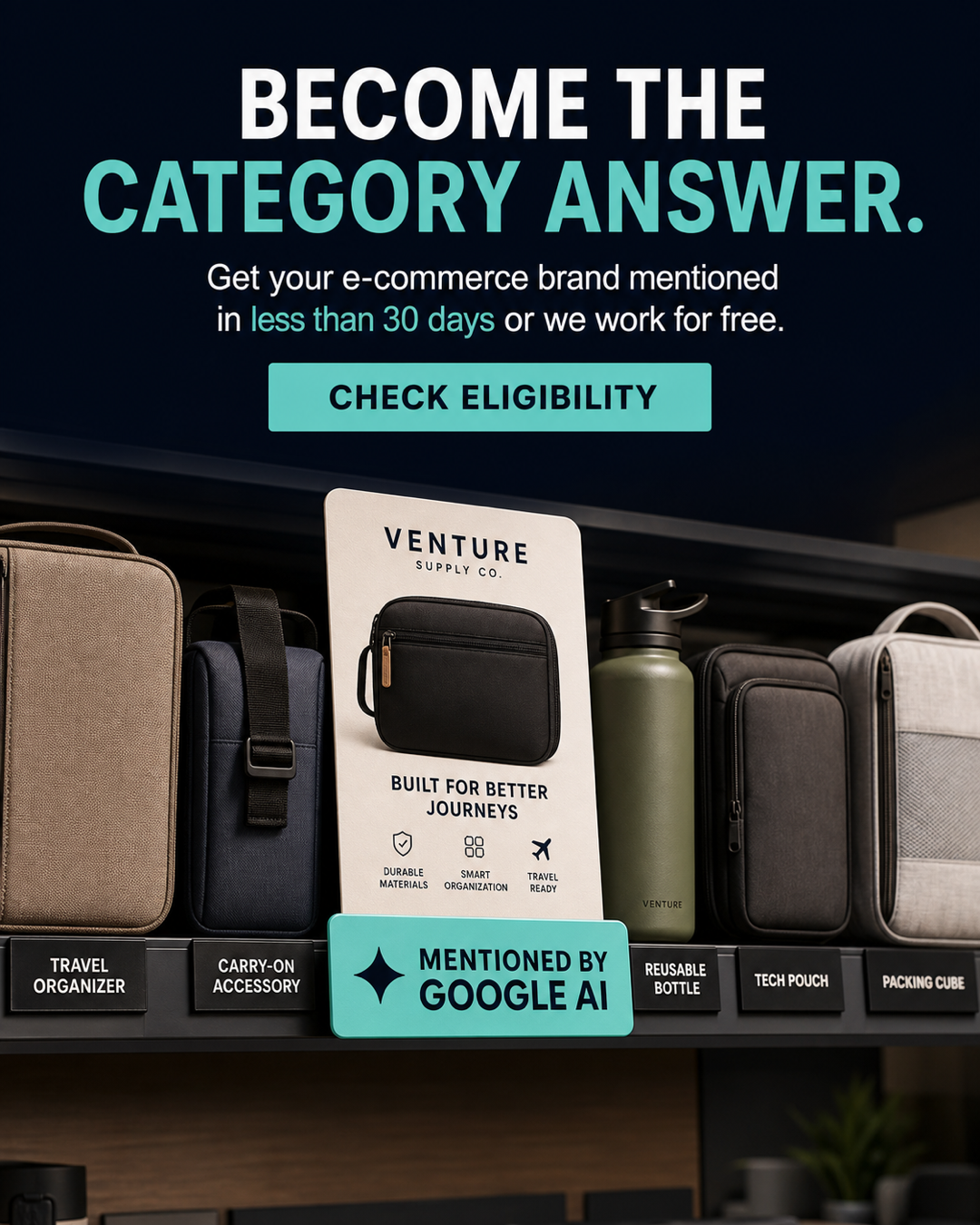 Linking Up Facebook ad: Win the recommendation before the product grid