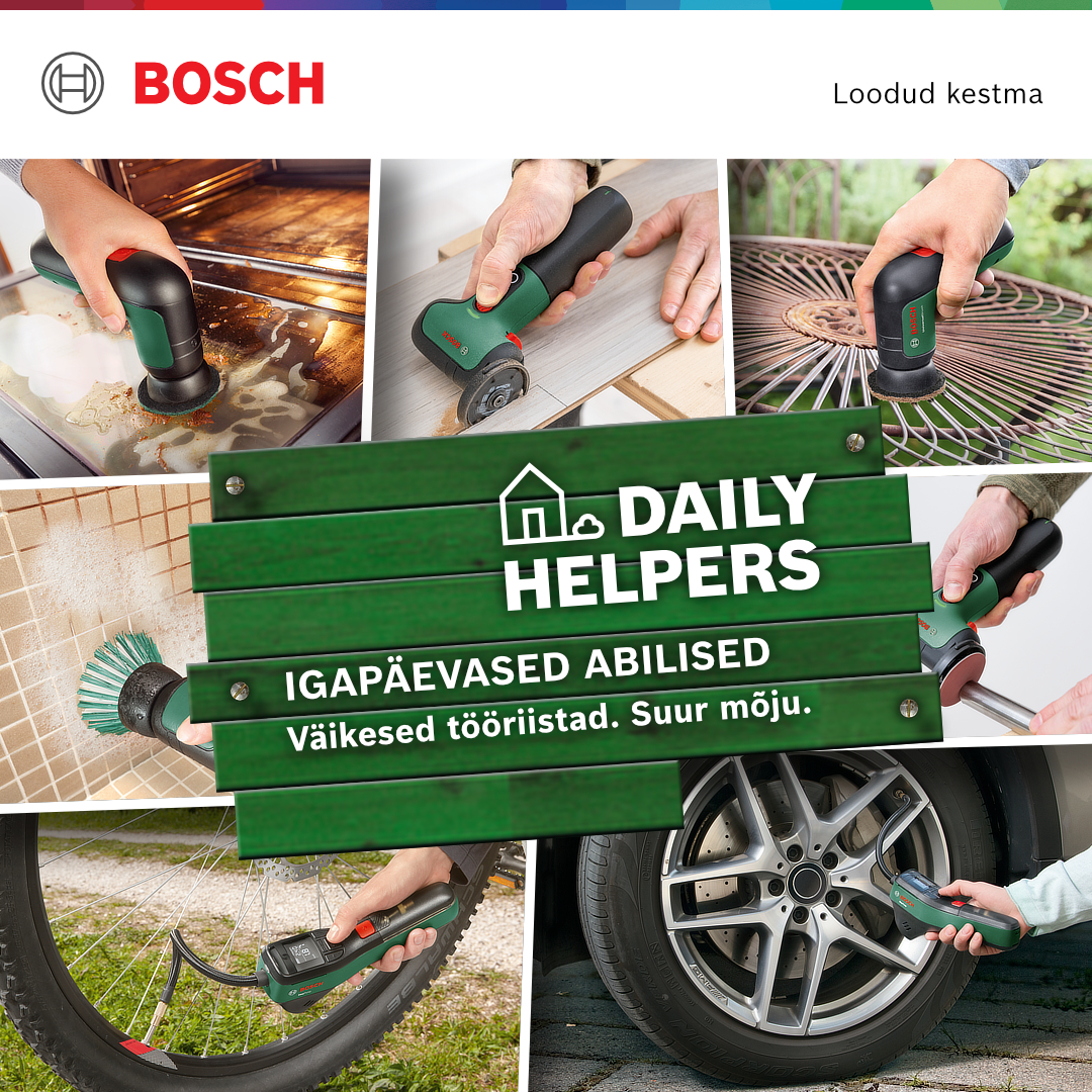 Bosch Eesti Facebook ad: Avastage igapäevases töös mugavasti kasutatavad kompaktsed…
