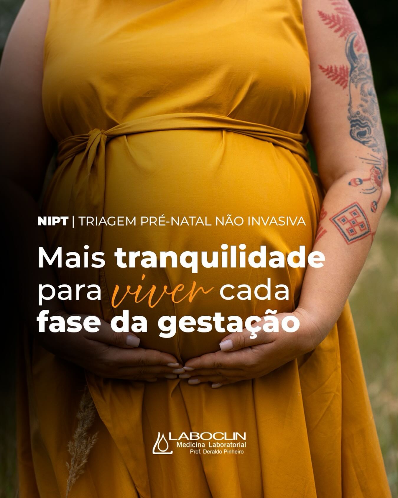 Laboclin Facebook ad: A gestação é um momento único, cheio de…