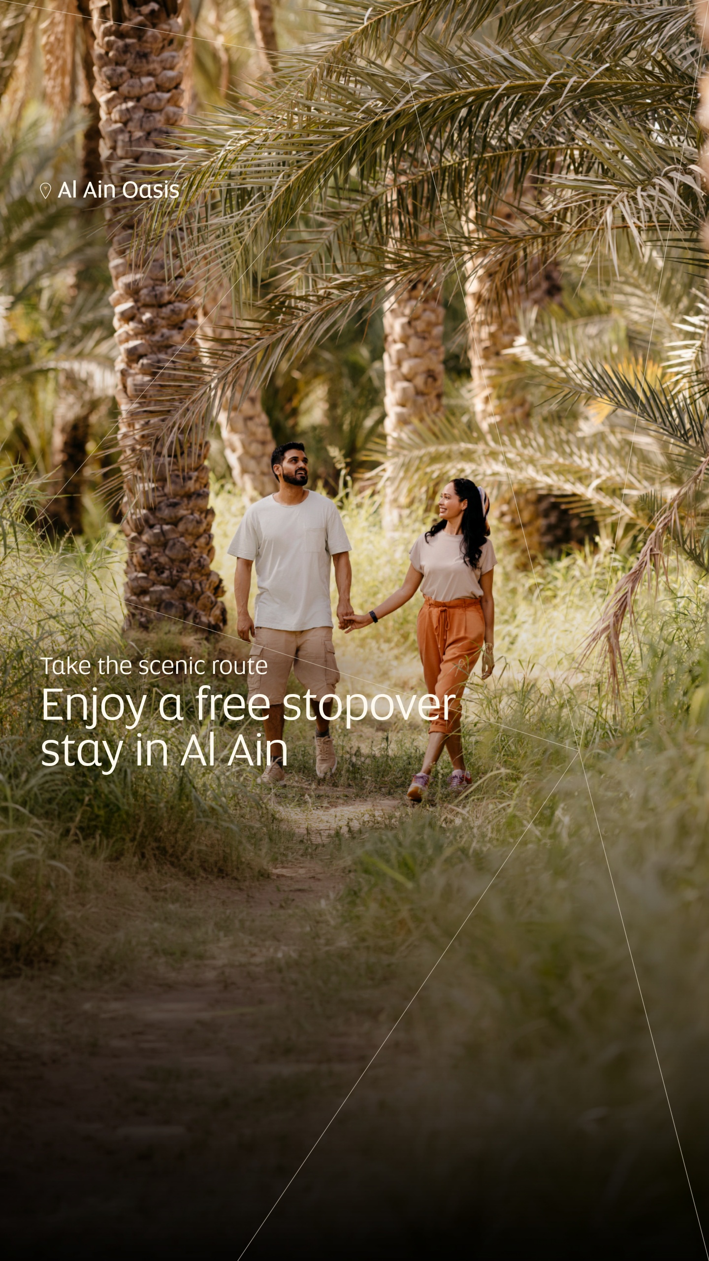 Etihad Airways Facebook ad
