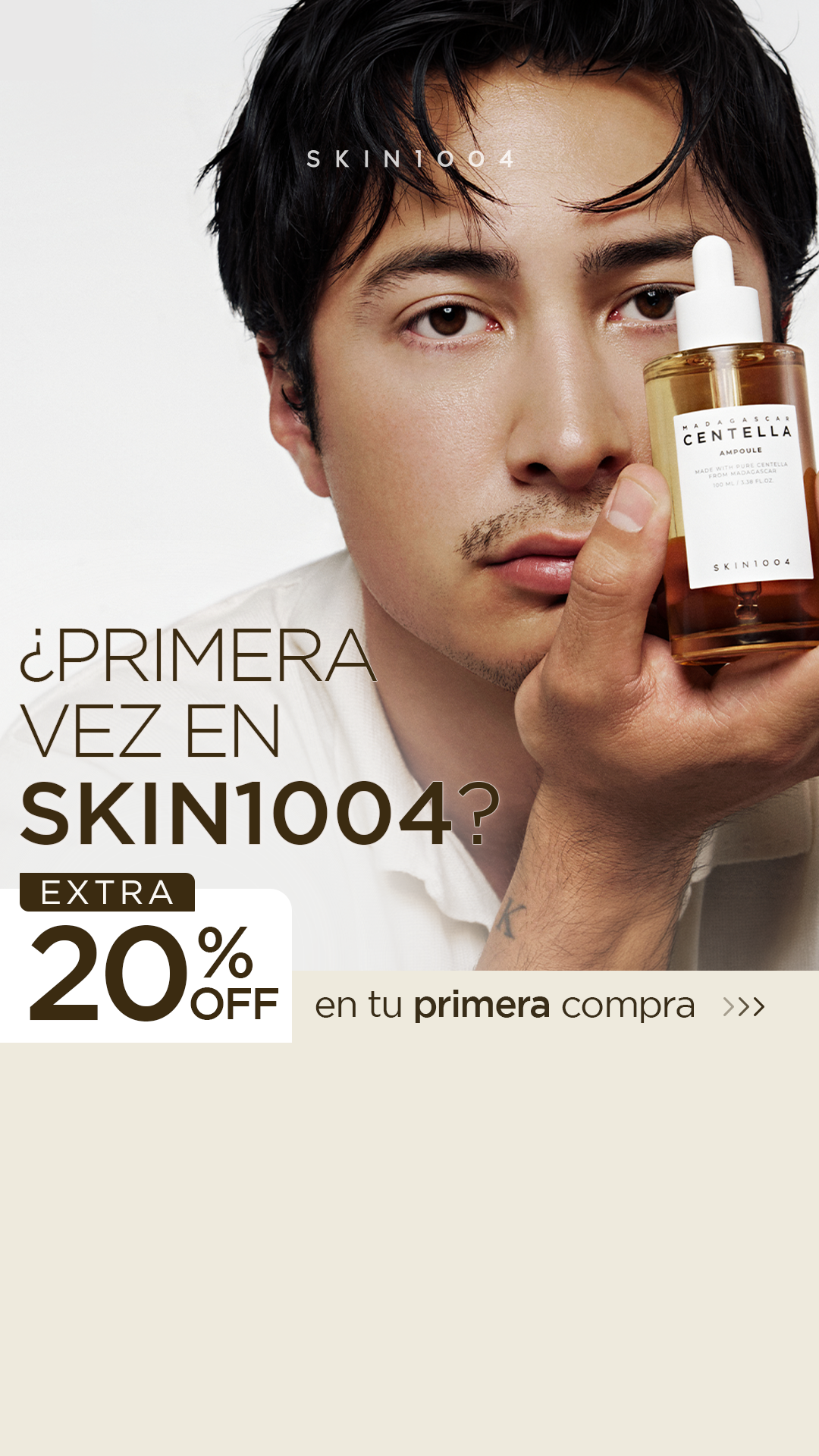 SKIN1004 Facebook ad: Get EXTRA 20% Off