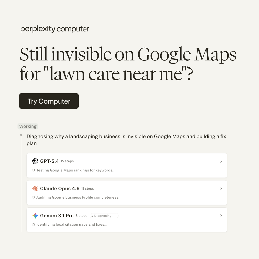 Perplexity AI Facebook ad