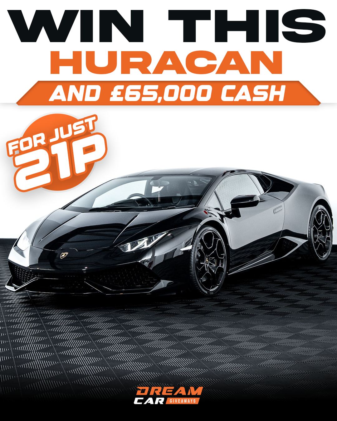 Dream Car Giveaways Facebook ad