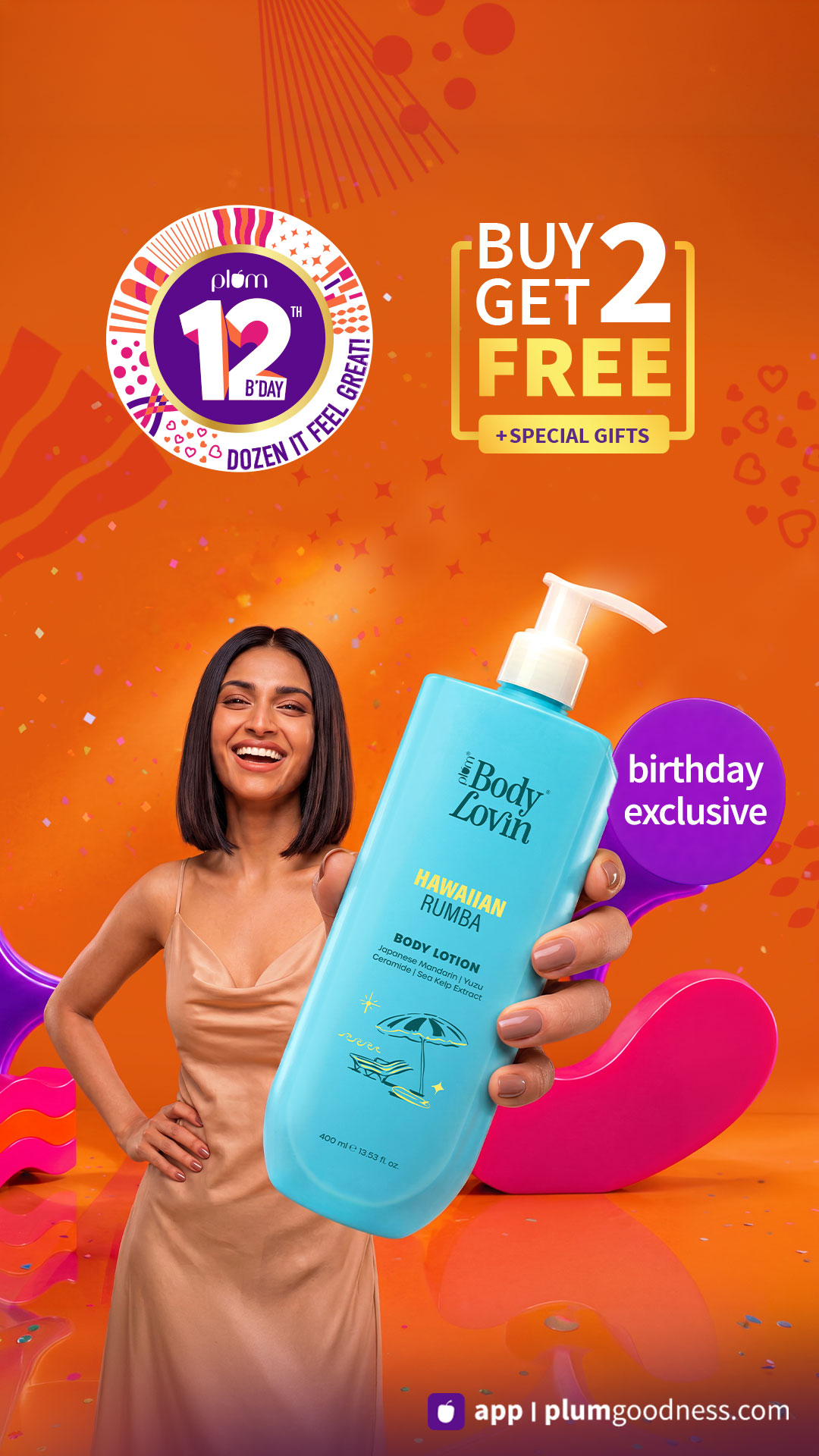 Plum BodyLovin' Facebook ad