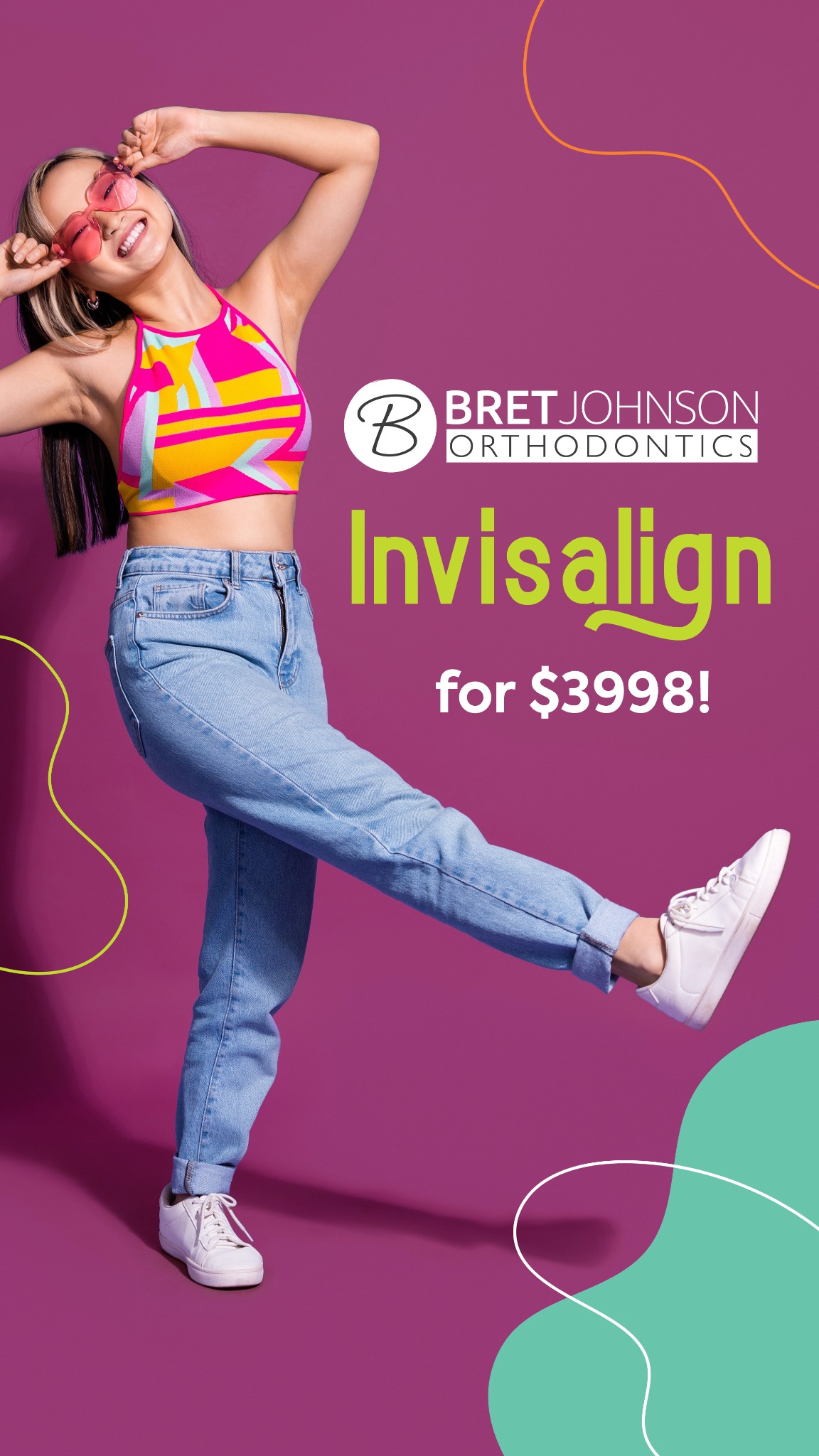 Bret Johnson Orthodontics Facebook ad