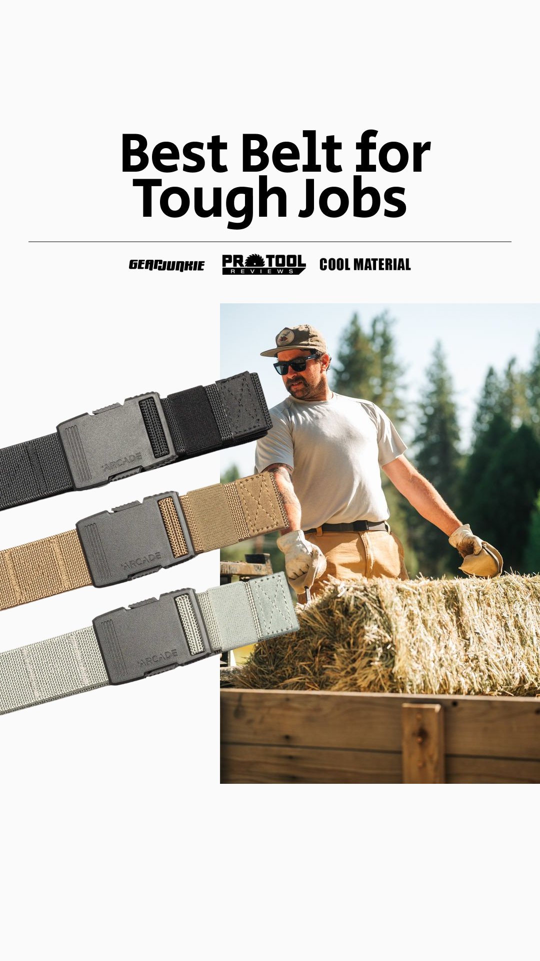 Arcade Belts Facebook ad