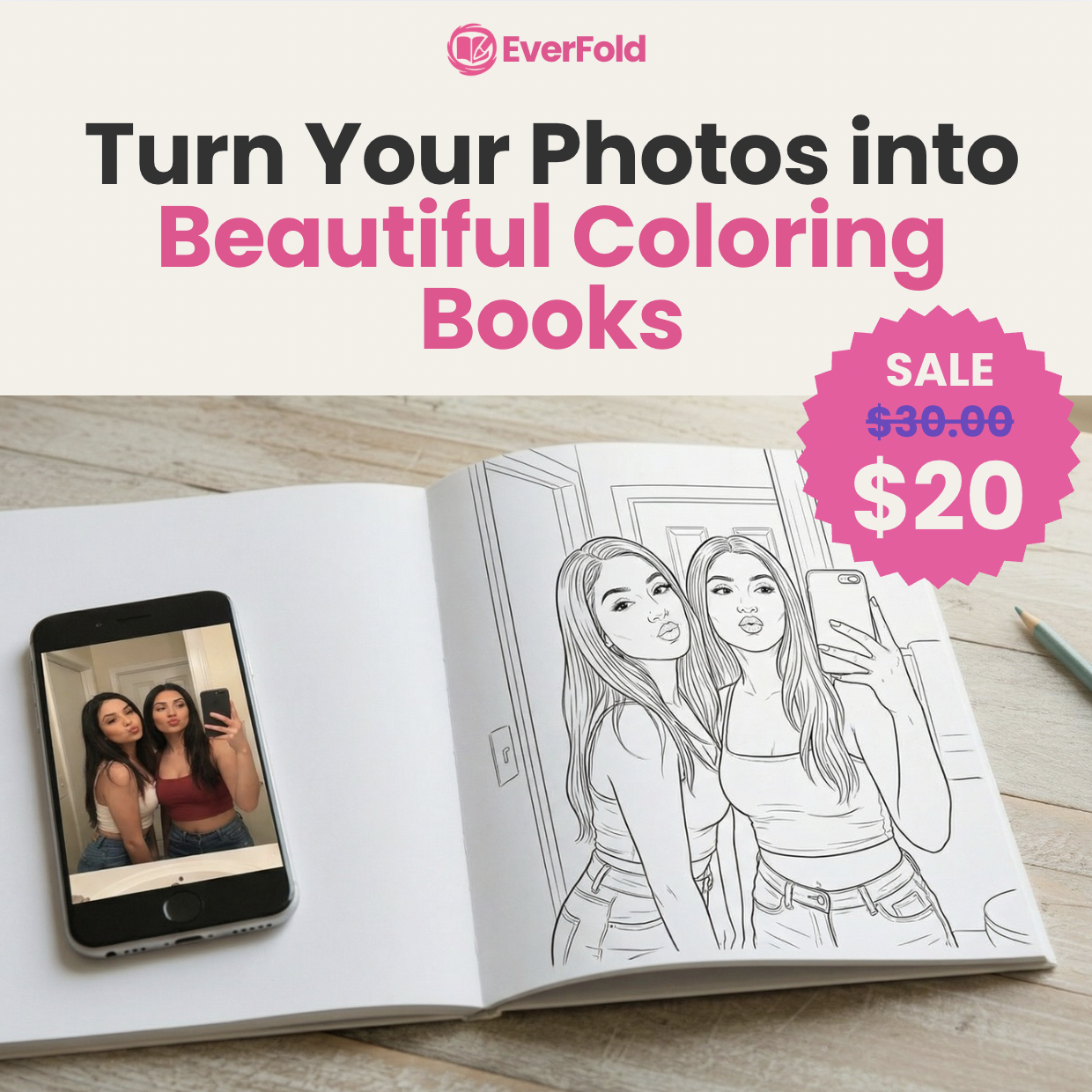 EverFold Facebook ad