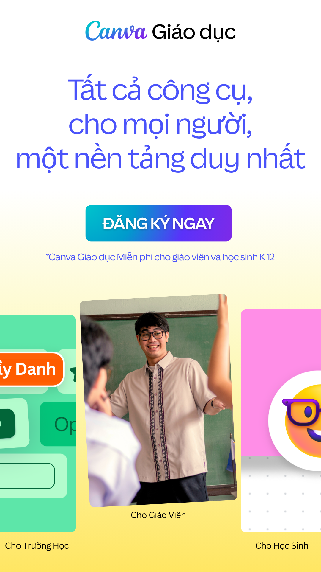 Canva Vietnam Facebook ad