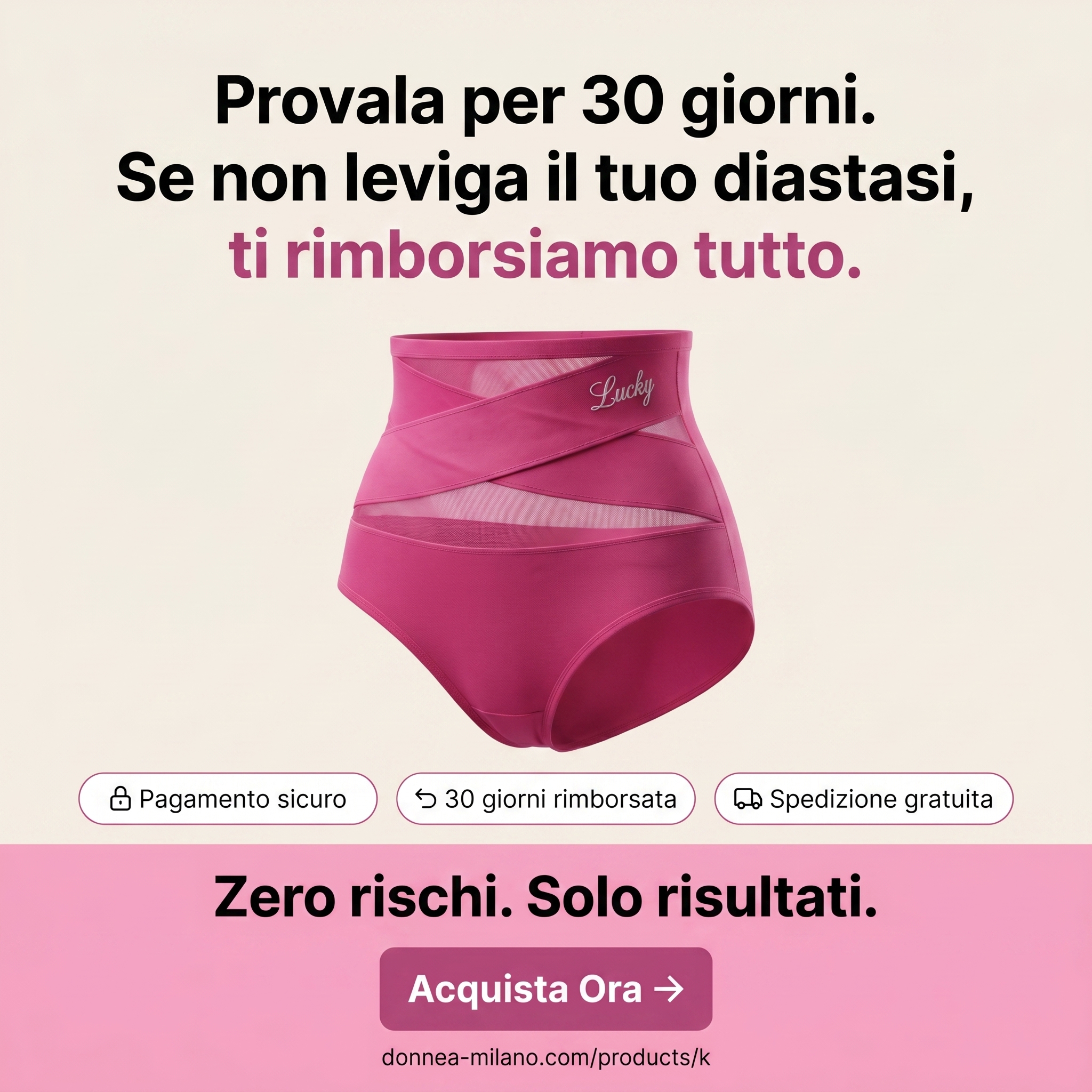 Donnea Milano Facebook ad: Spedizione gratuita