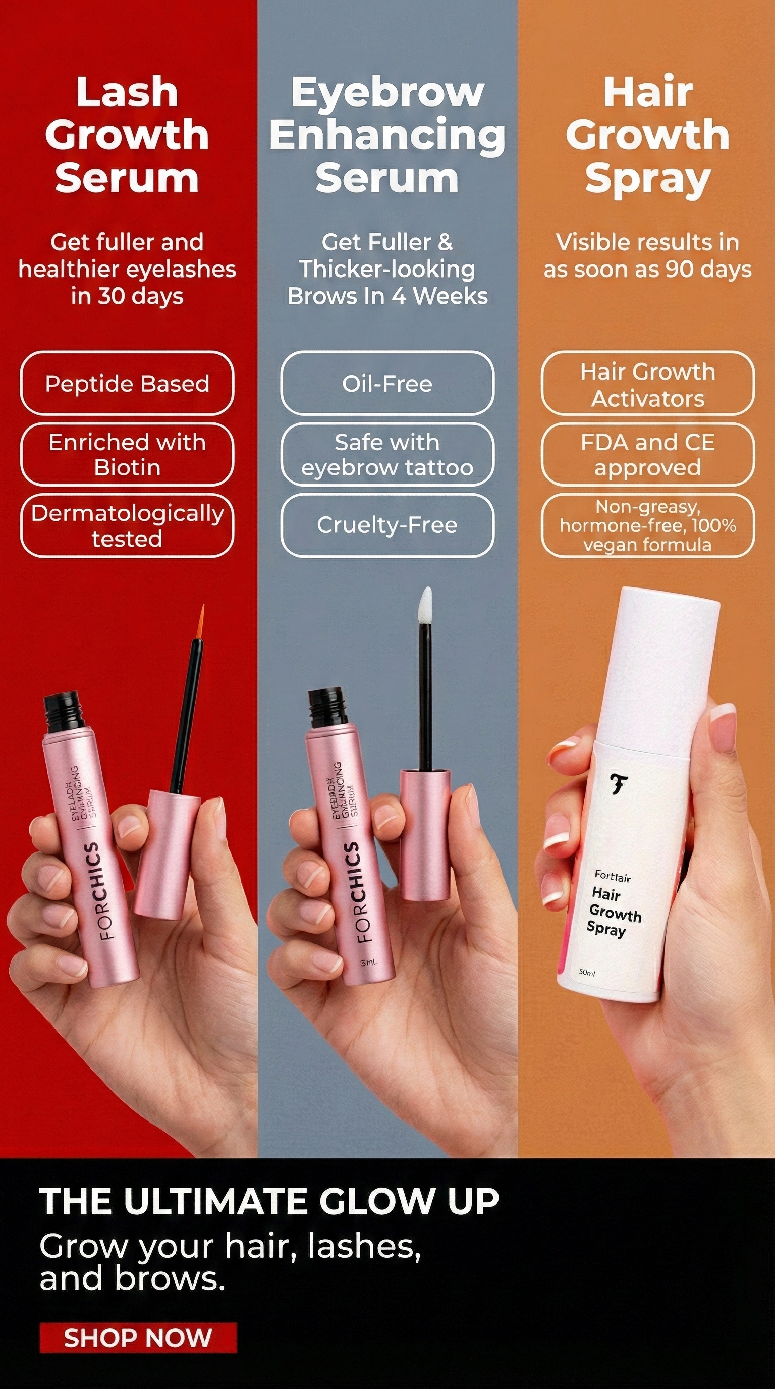 ForChics Beauty Facebook ad