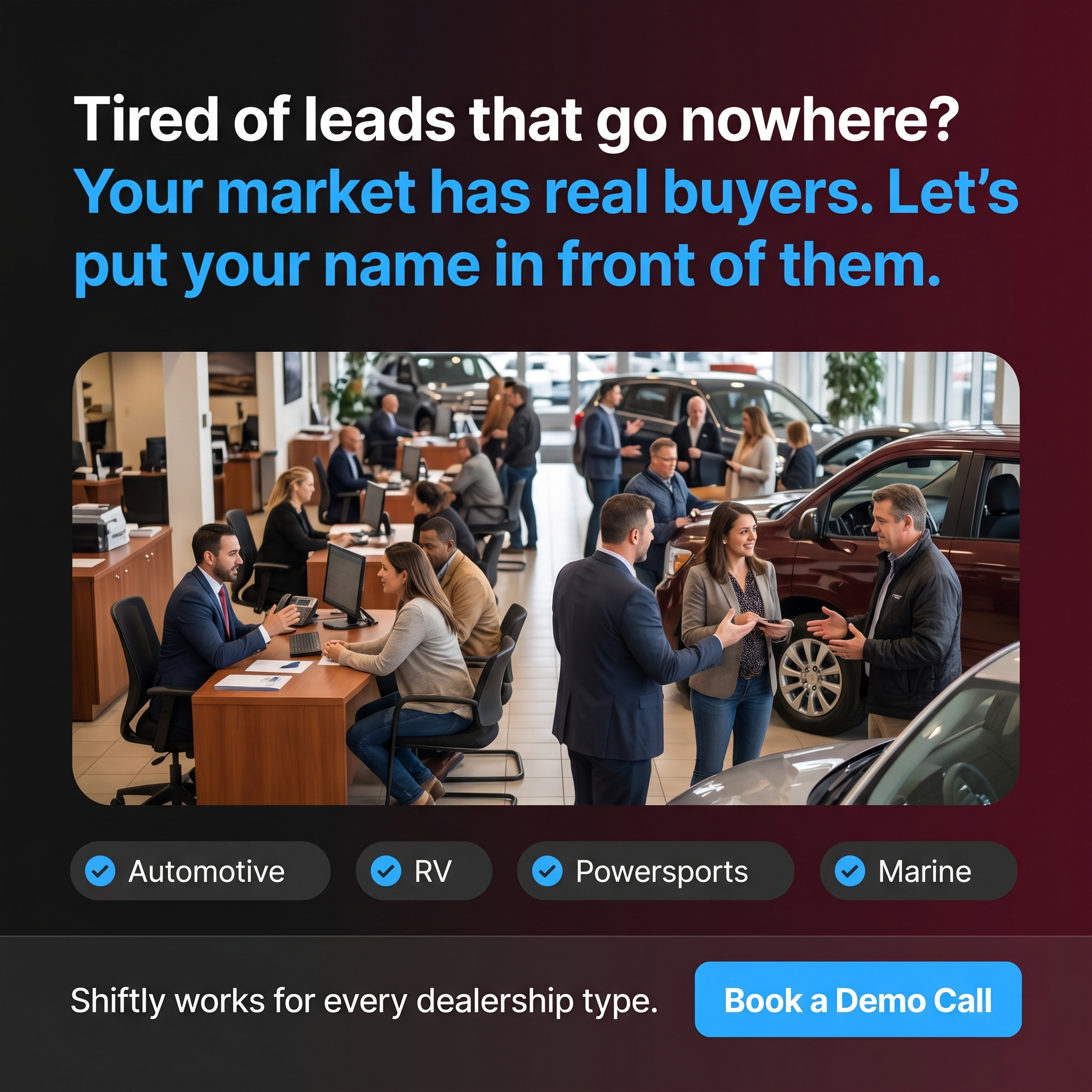 Shiftly Facebook ad