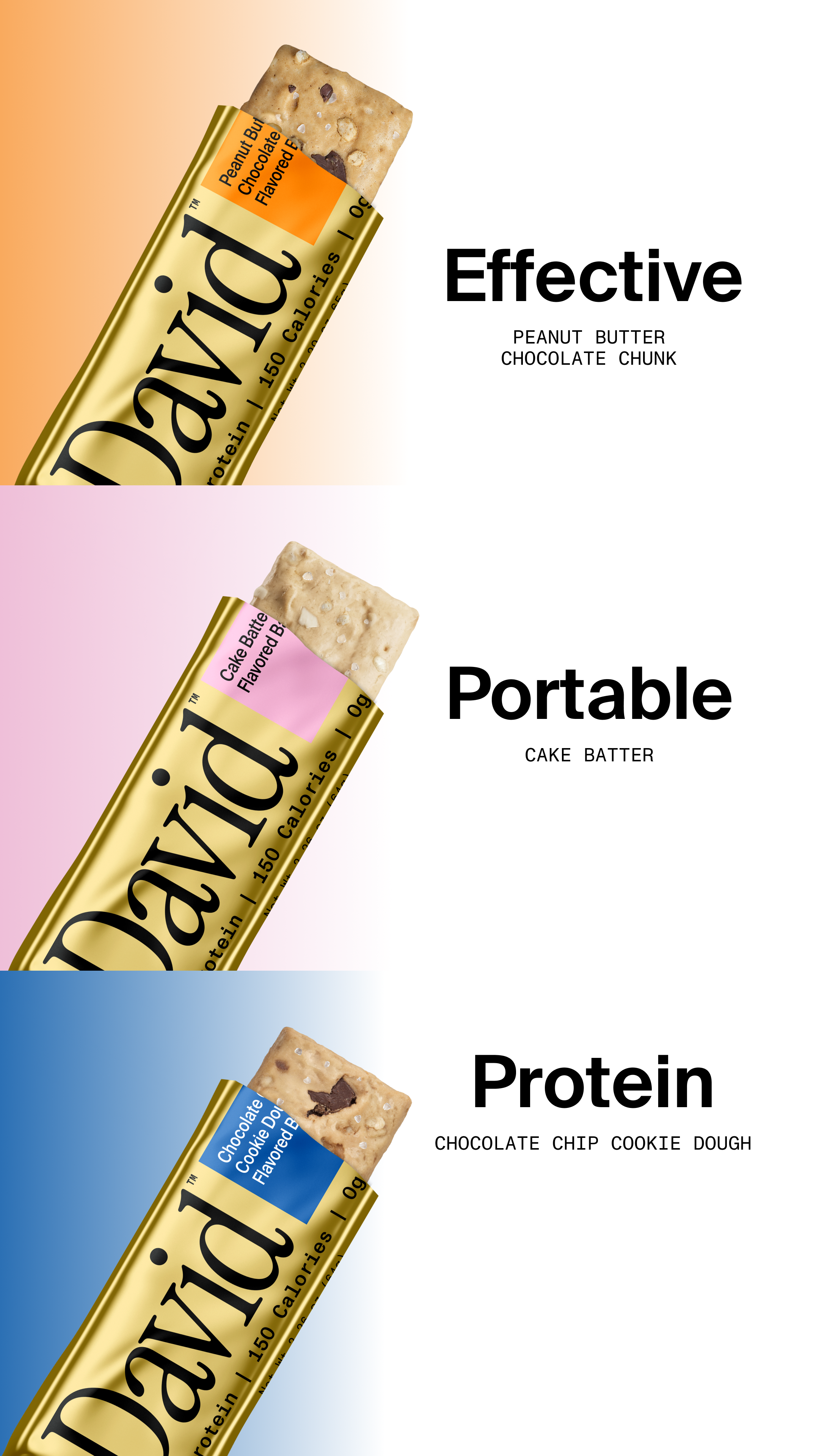 David Protein Facebook ad