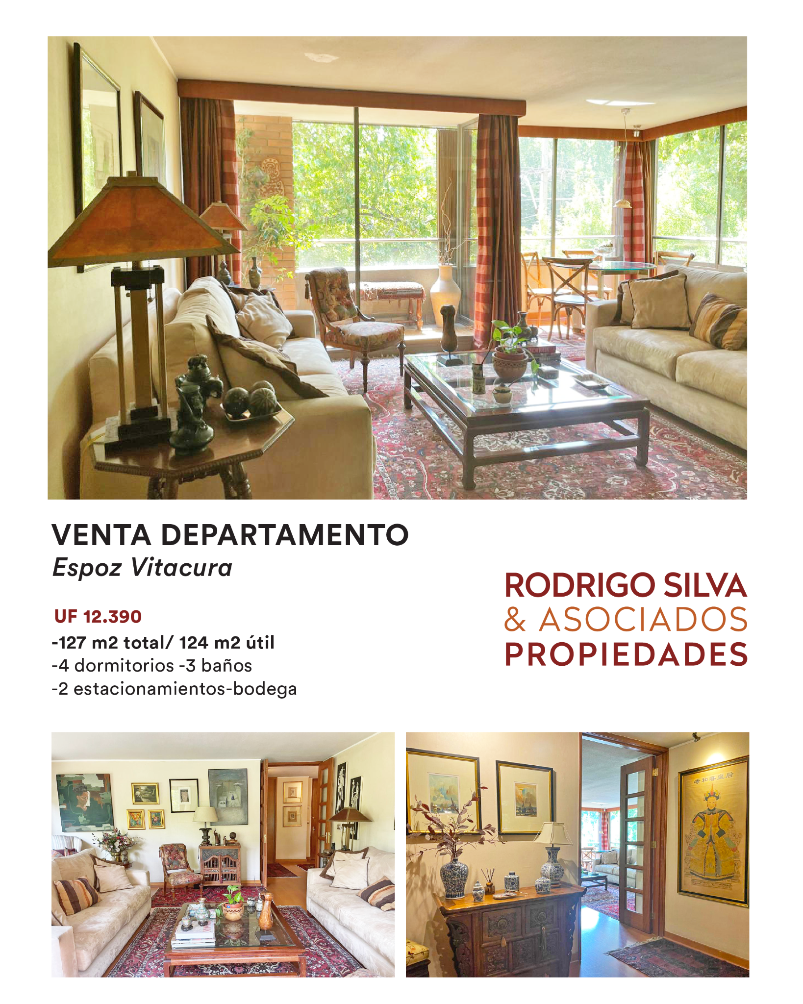 Rodrigo Silva y Asociados Propiedades Facebook ad