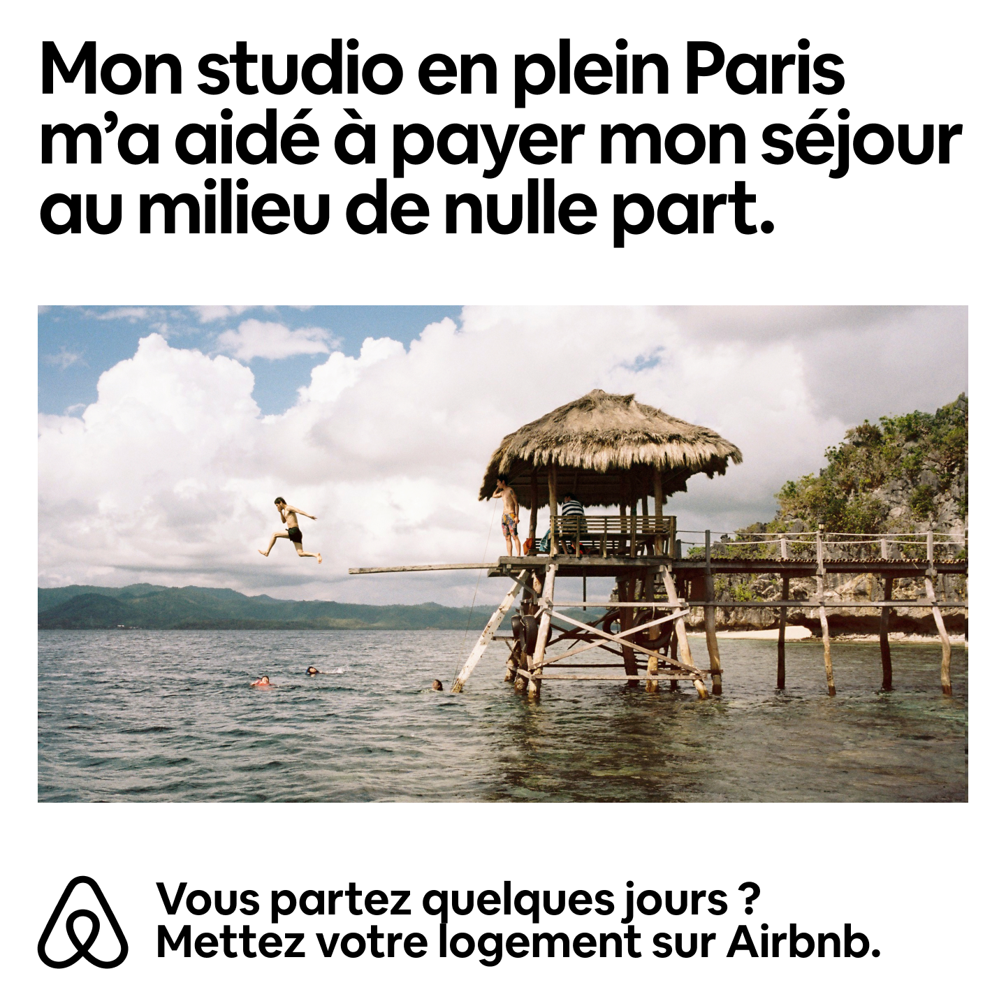 Airbnb Facebook ad