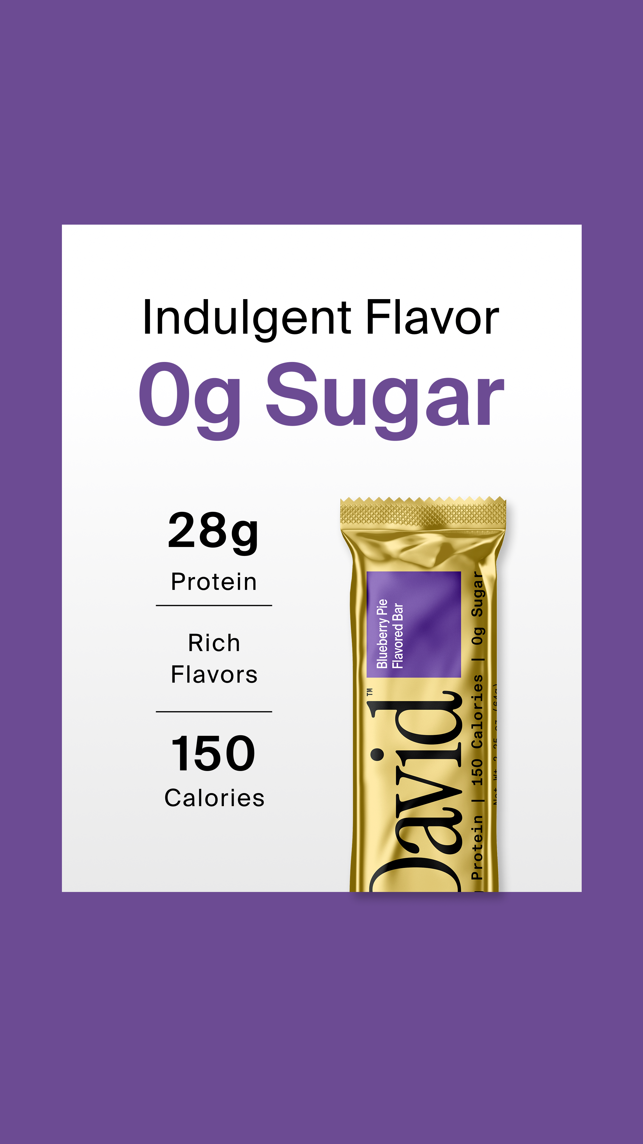 David Protein Facebook ad