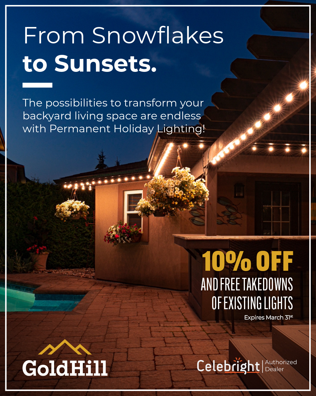 GoldHill Roofing Facebook ad