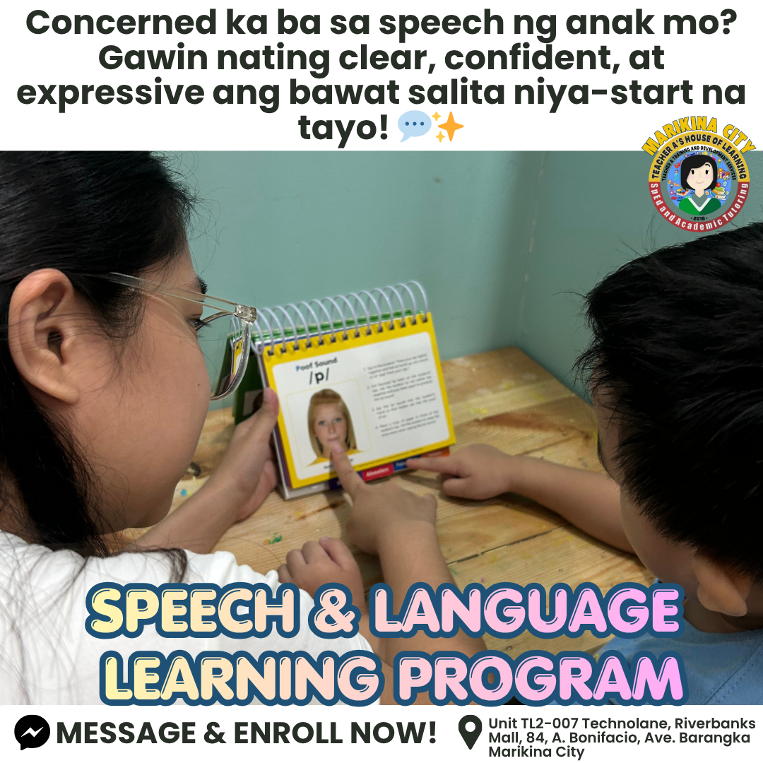 Teacher A's House of Learning- Marikina City Facebook ad