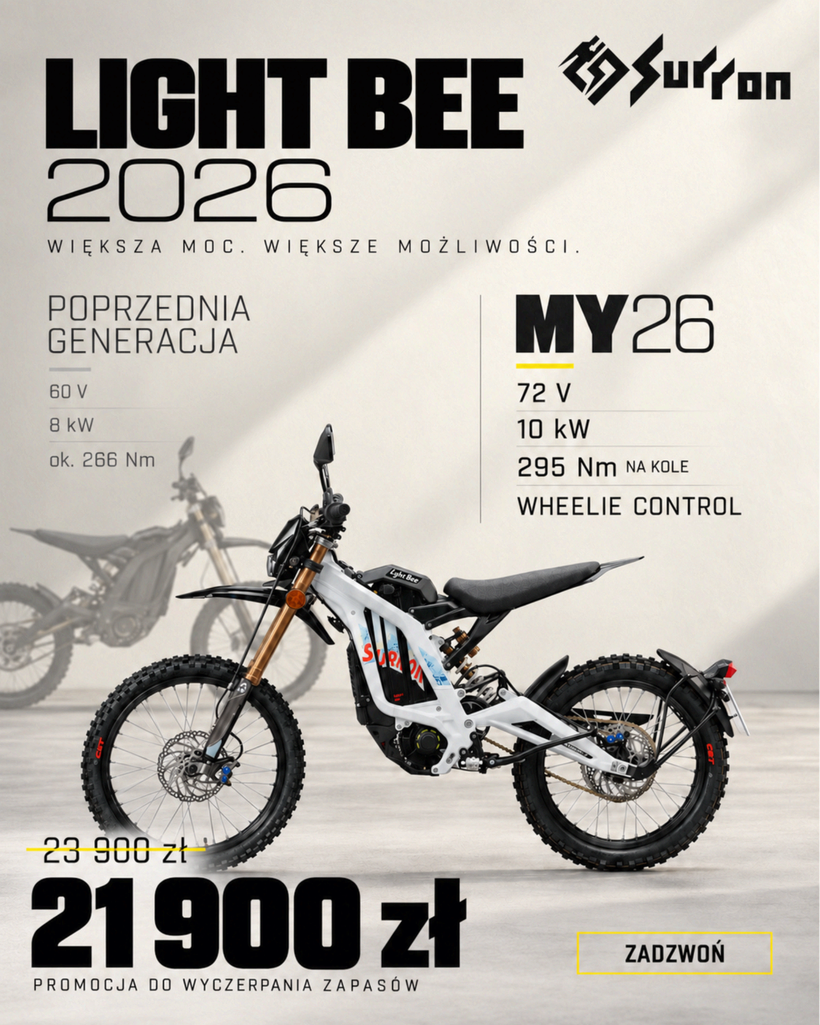 Perun Electric Facebook ad: Do wyczerpania zapasów!