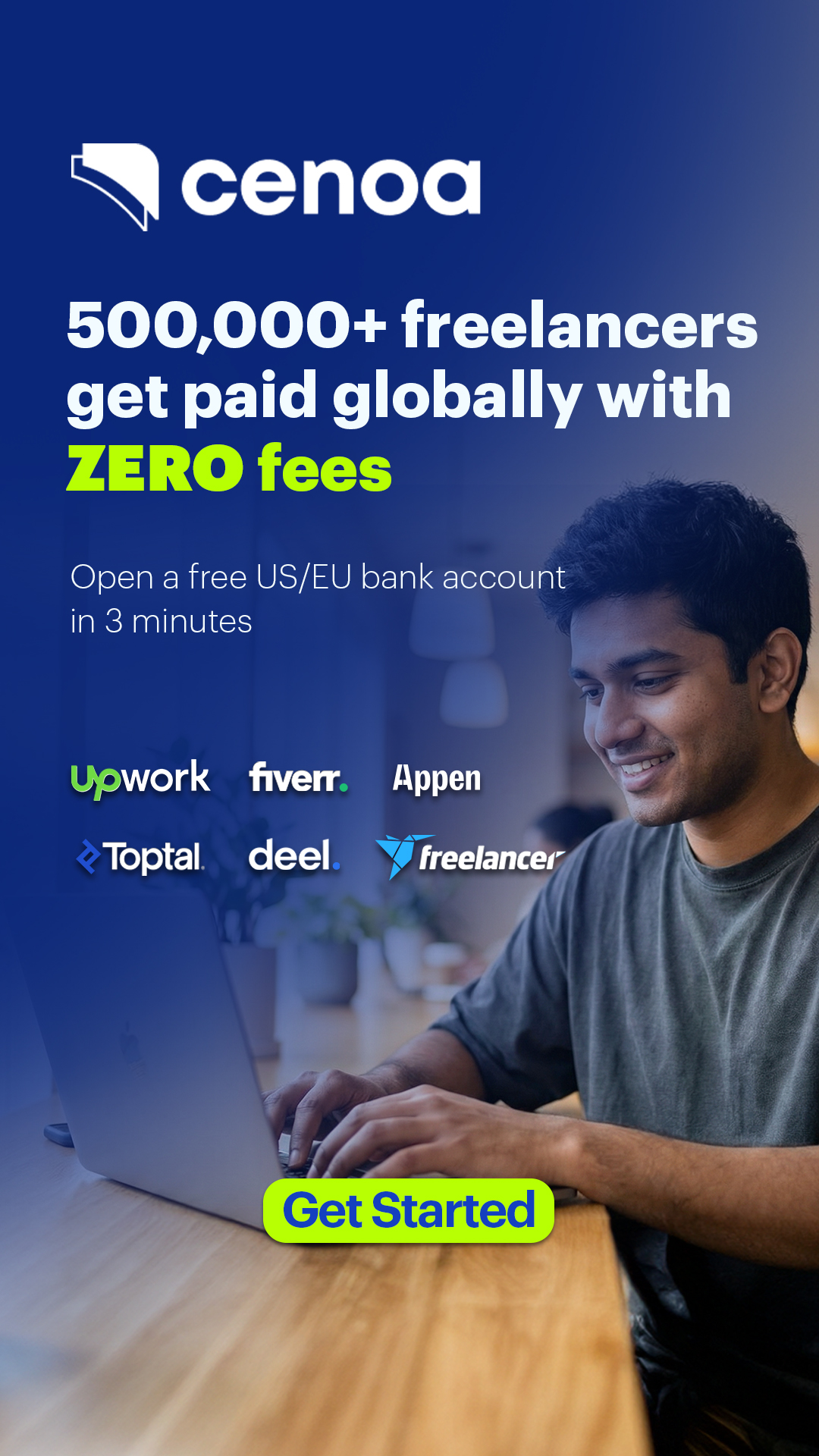 Cenoa Facebook ad from Apr 3, 2026