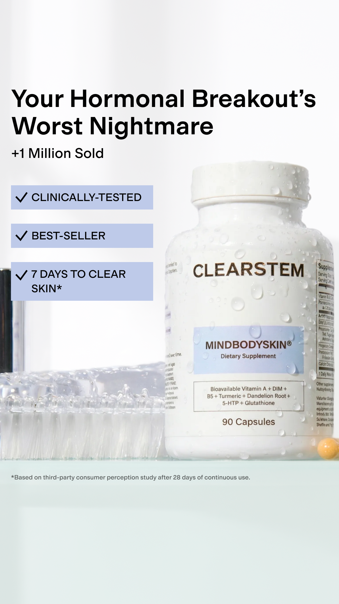 CLEARSTEM Skincare Facebook ad