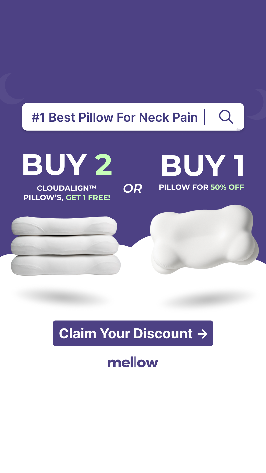 Mellow Sleep Facebook ad