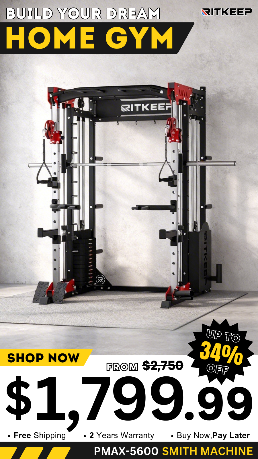 RitKeep Fitness Facebook ad from Feb 26, 2026