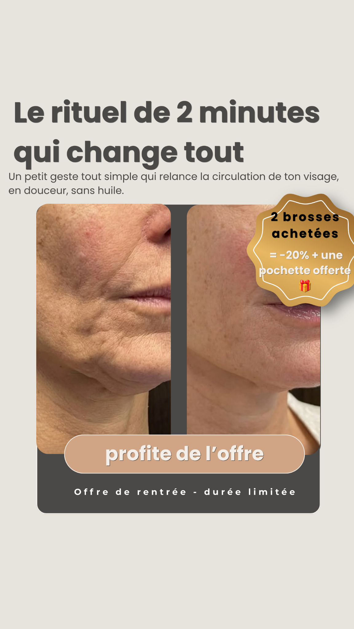 Alicia Brush Facebook ad: Ta routine mérite une mise à jour