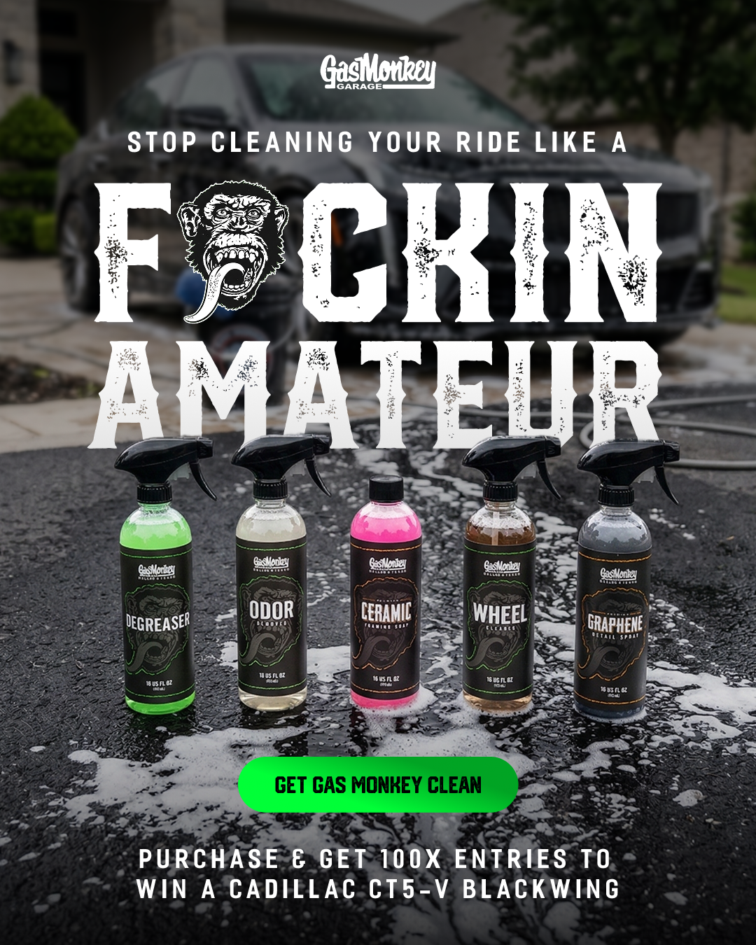 Gas Monkey Garage Facebook ad