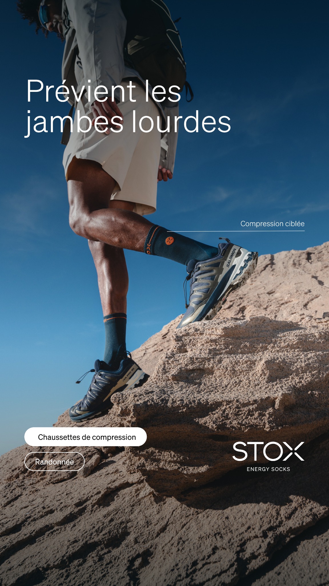 STOX Energy Socks Facebook ad