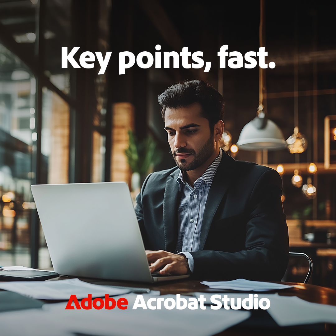Adobe Acrobat Facebook ad