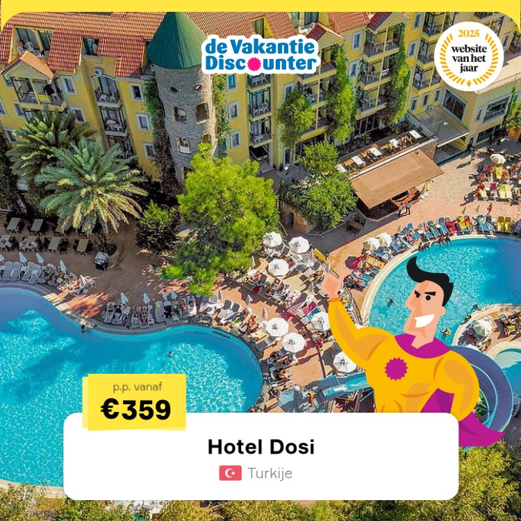 de VakantieDiscounter Facebook ad