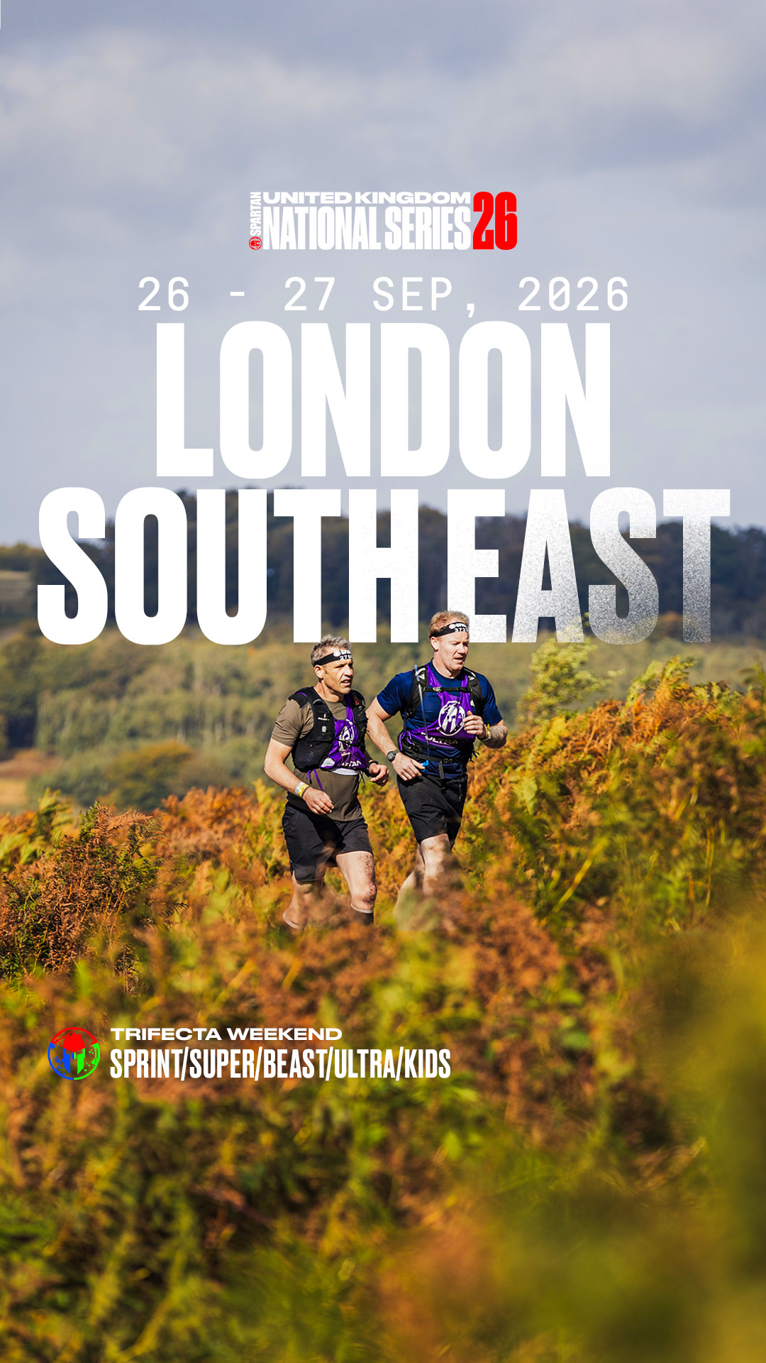 Spartan Race UK Facebook ad: RALLY YOUR CREW
