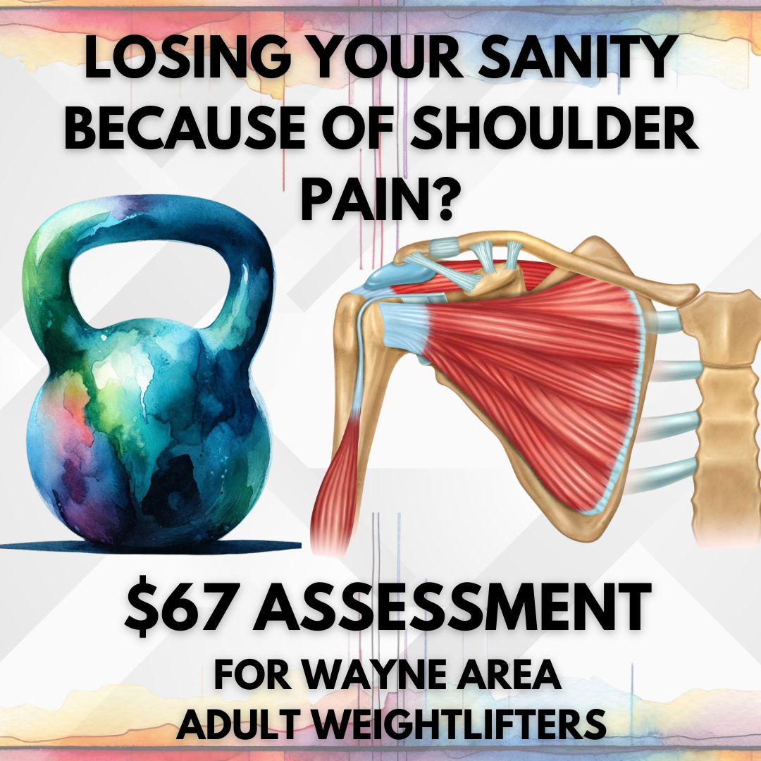 RX Physical Therapy Facebook ad: $67 Complete Shoulder Assessment And Plan
