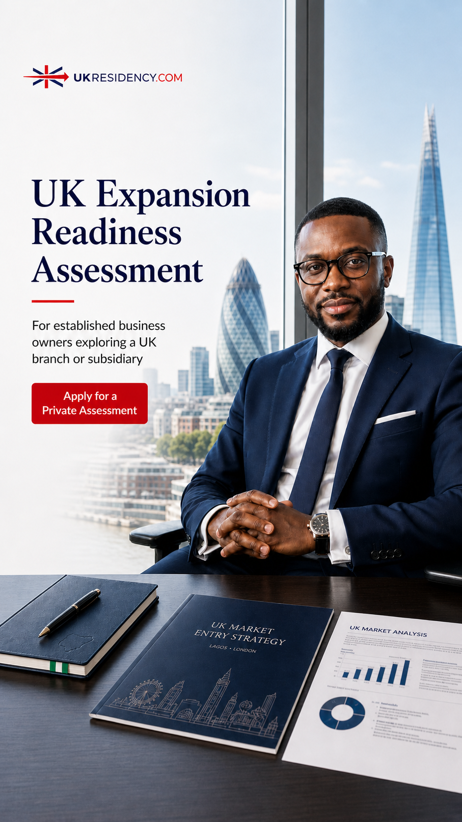 UK Residency Facebook ad: UK Expansion Readiness Assessment