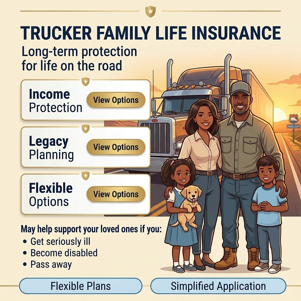 My Affordable Trucker Insurance Facebook ad