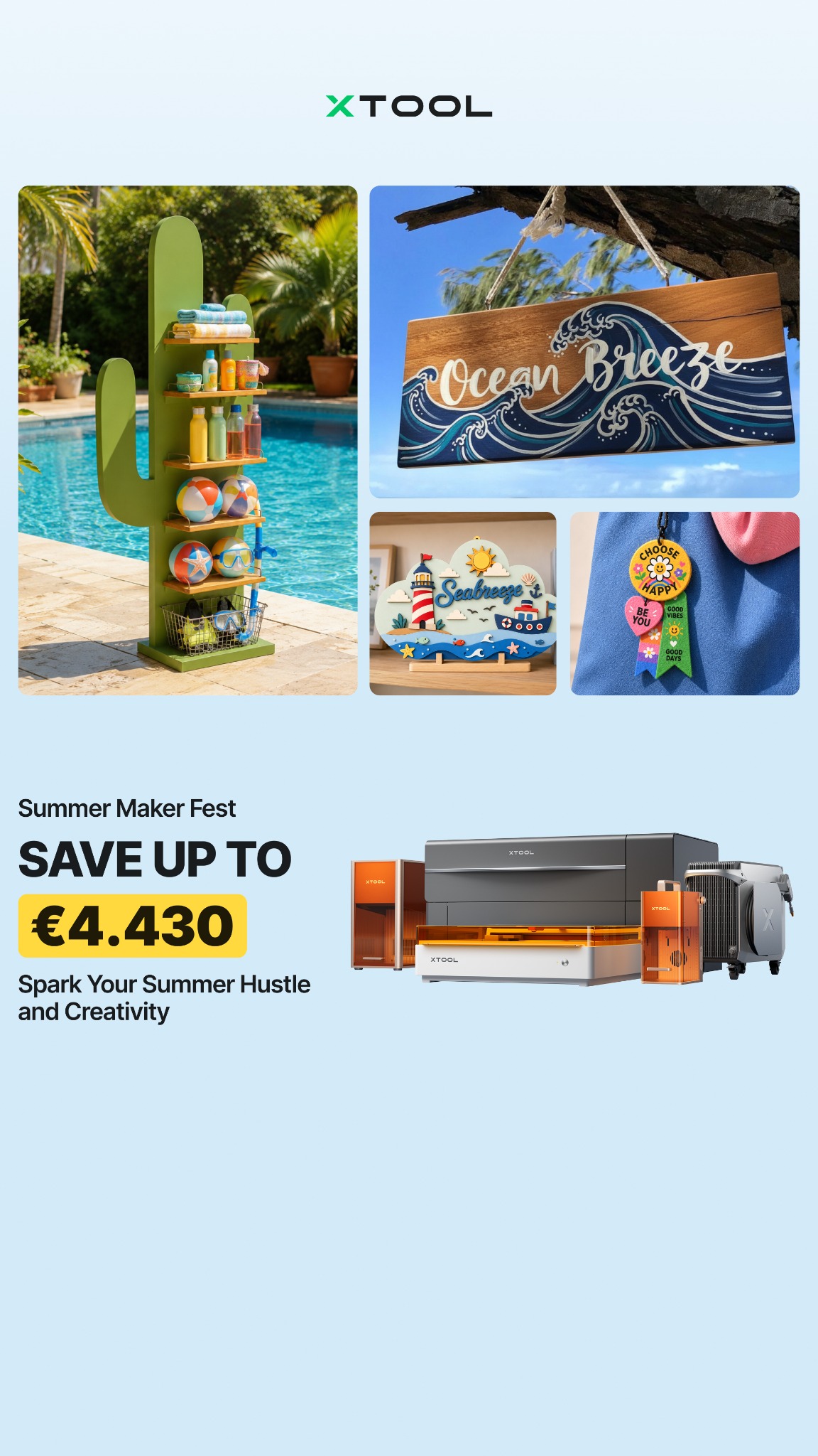 xTool Facebook ad