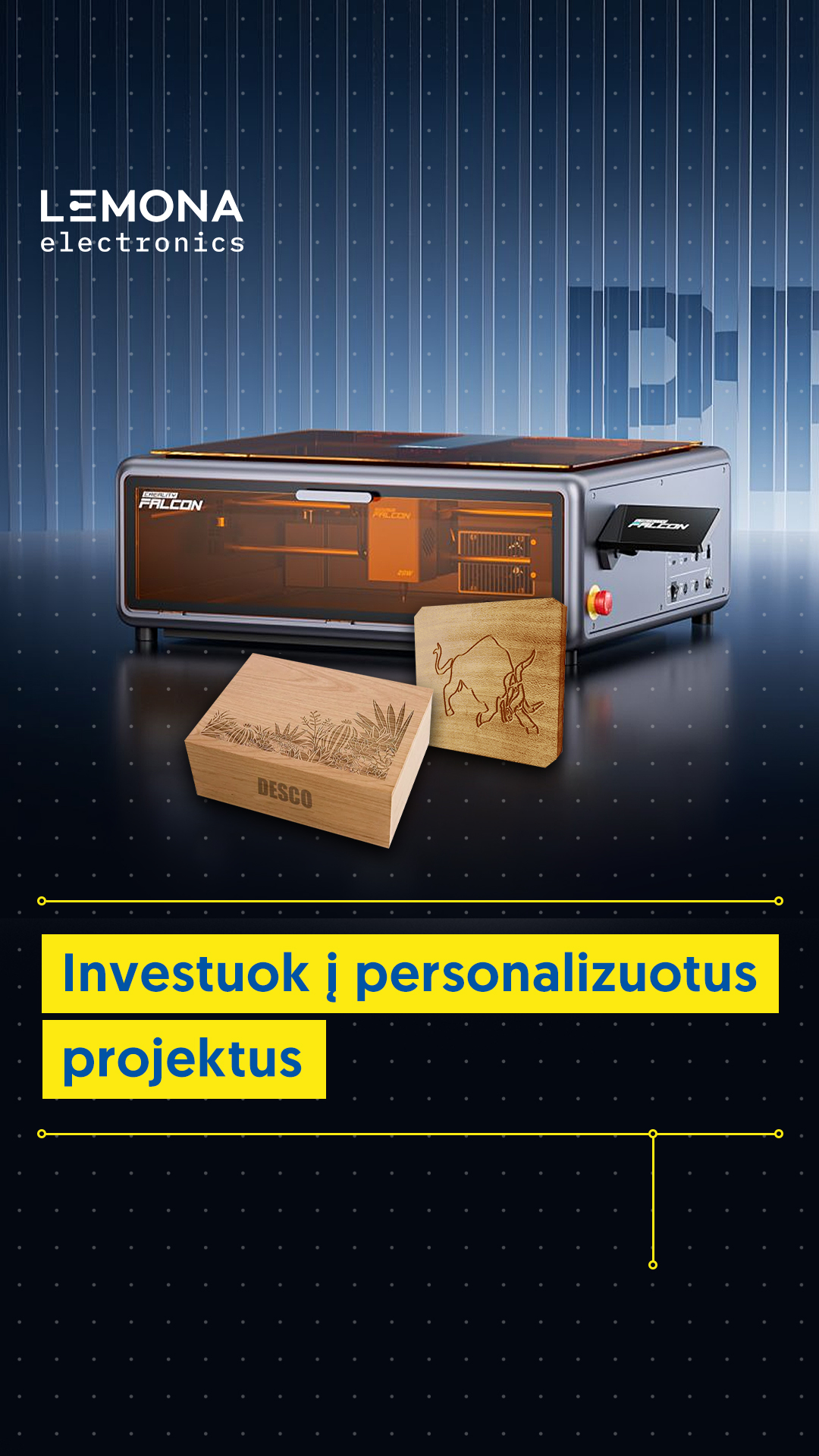 LEMONA electronics Facebook ad