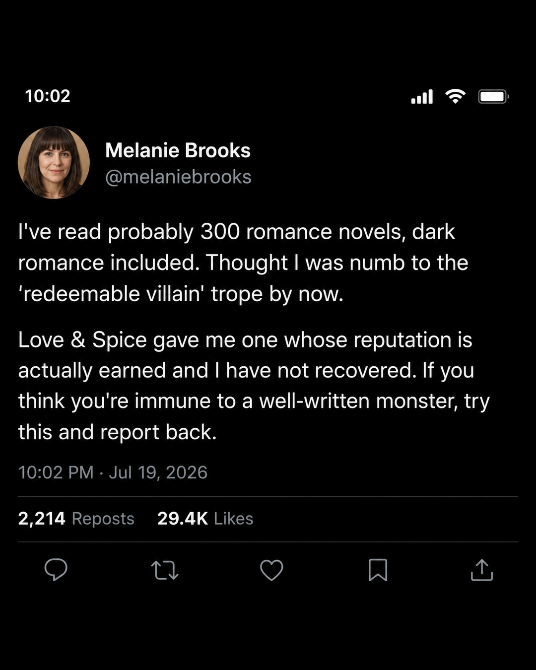 Love & Spice Facebook ad