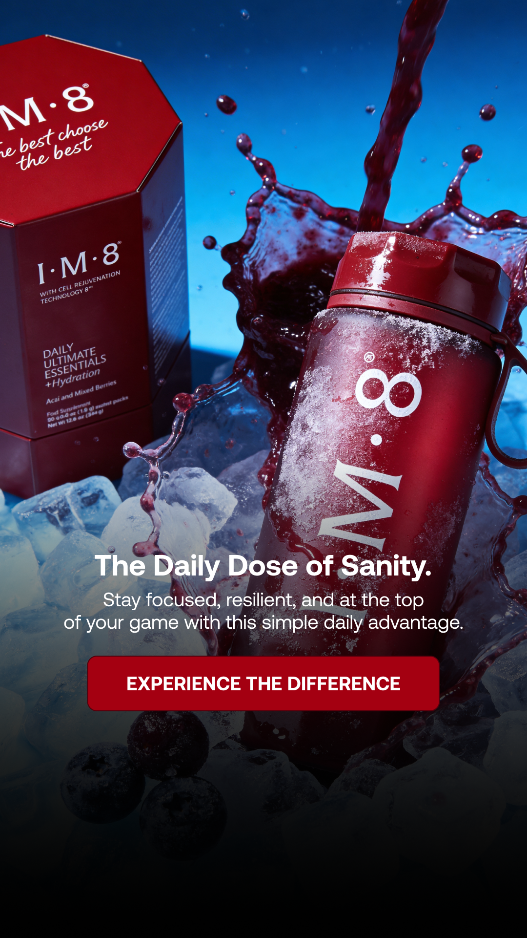 IM8 Health Facebook ad