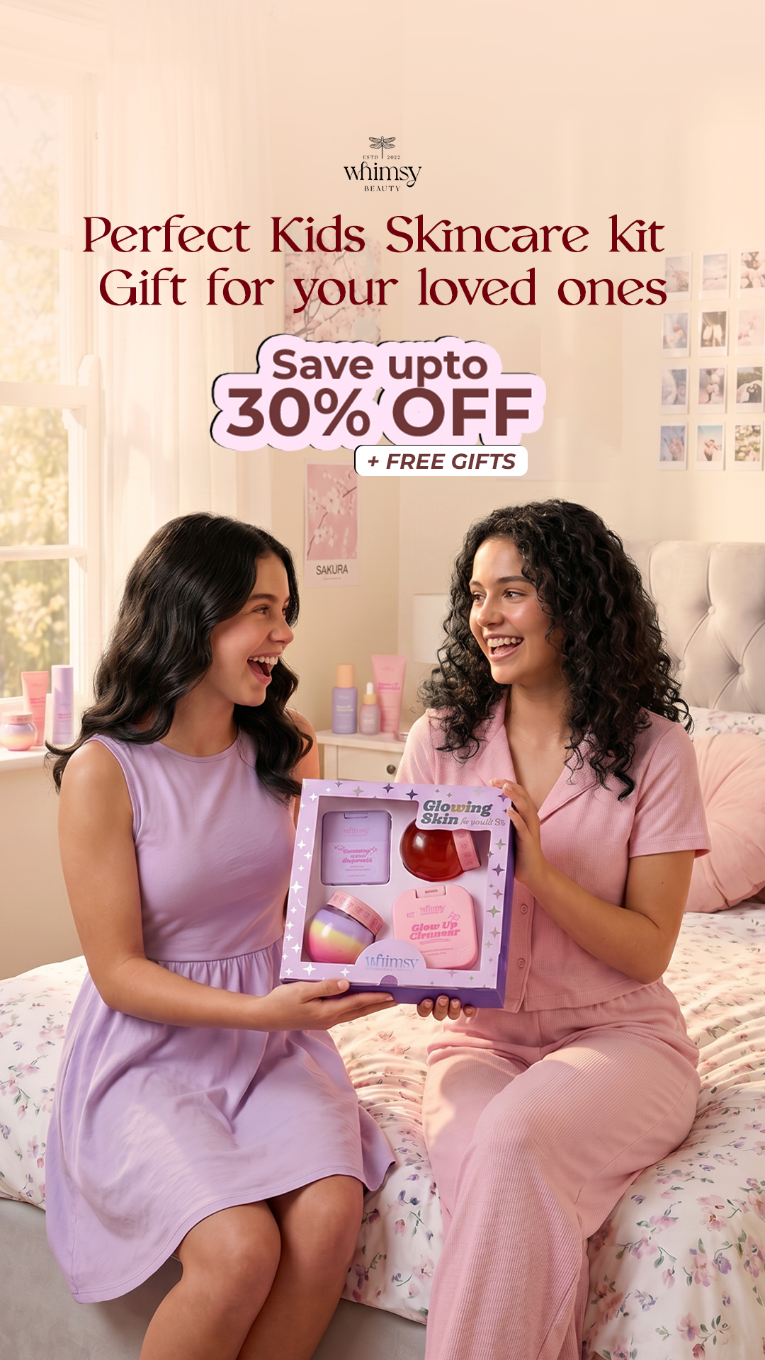Whimsy Beauty Facebook ad