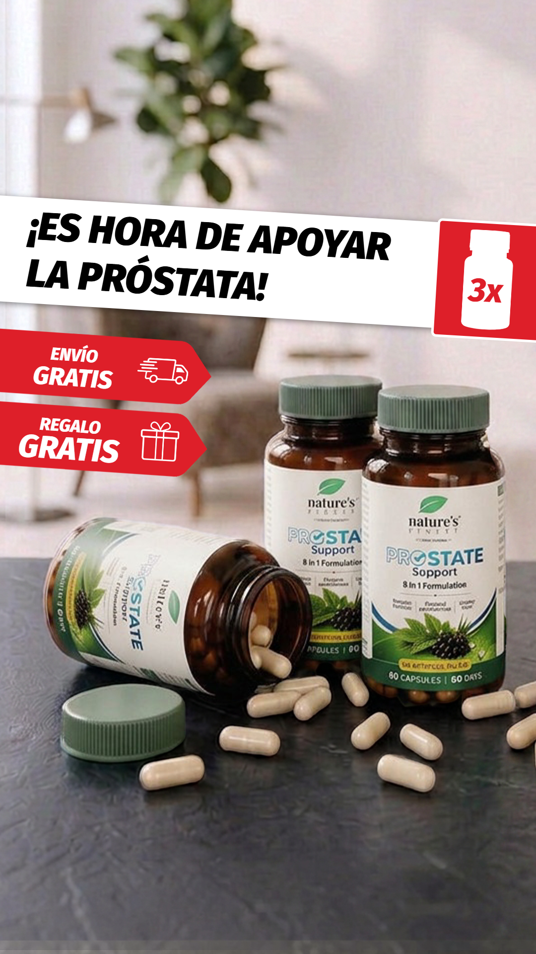 Nature's Finest España Facebook ad: OFERTA ESPECIAL
