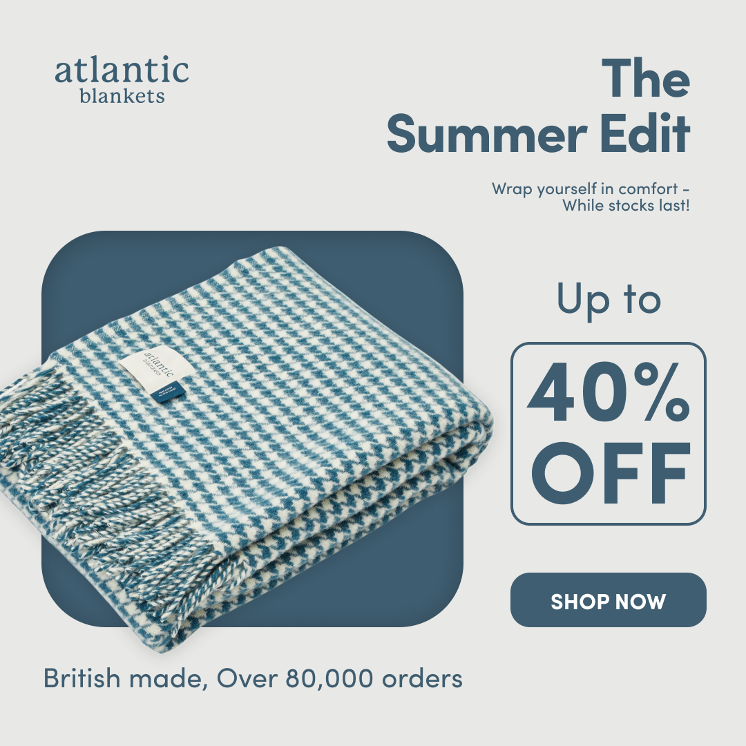 Atlantic Blankets Facebook ad