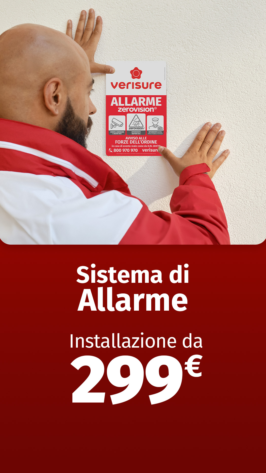 Verisure Italia Facebook ad
