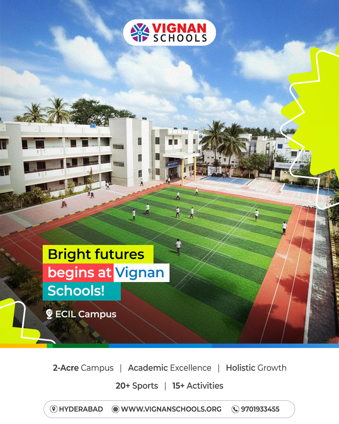 Vignan School ECIL Facebook ad