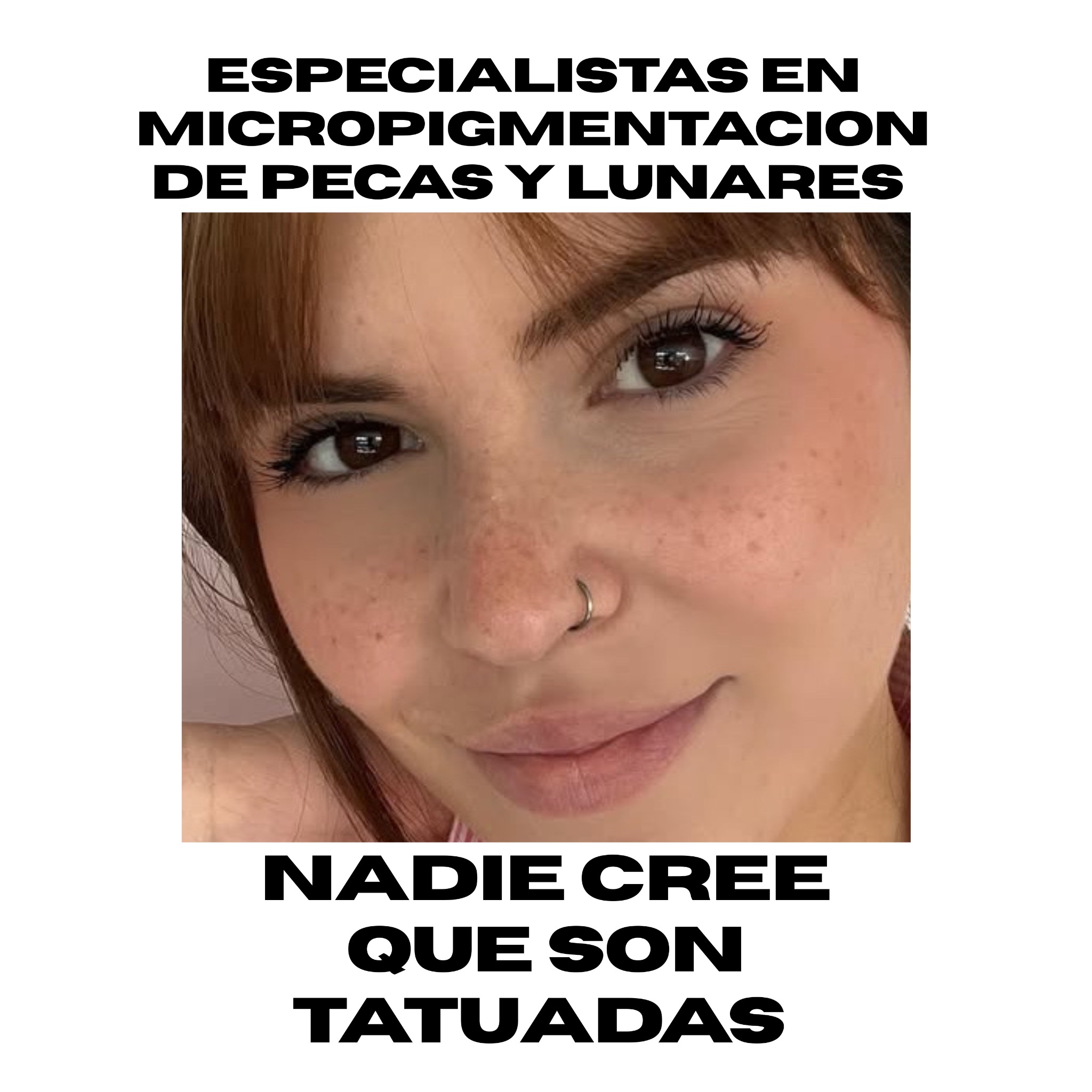QuieroPequitas Facebook ad: siempre quisiste tener pecas?