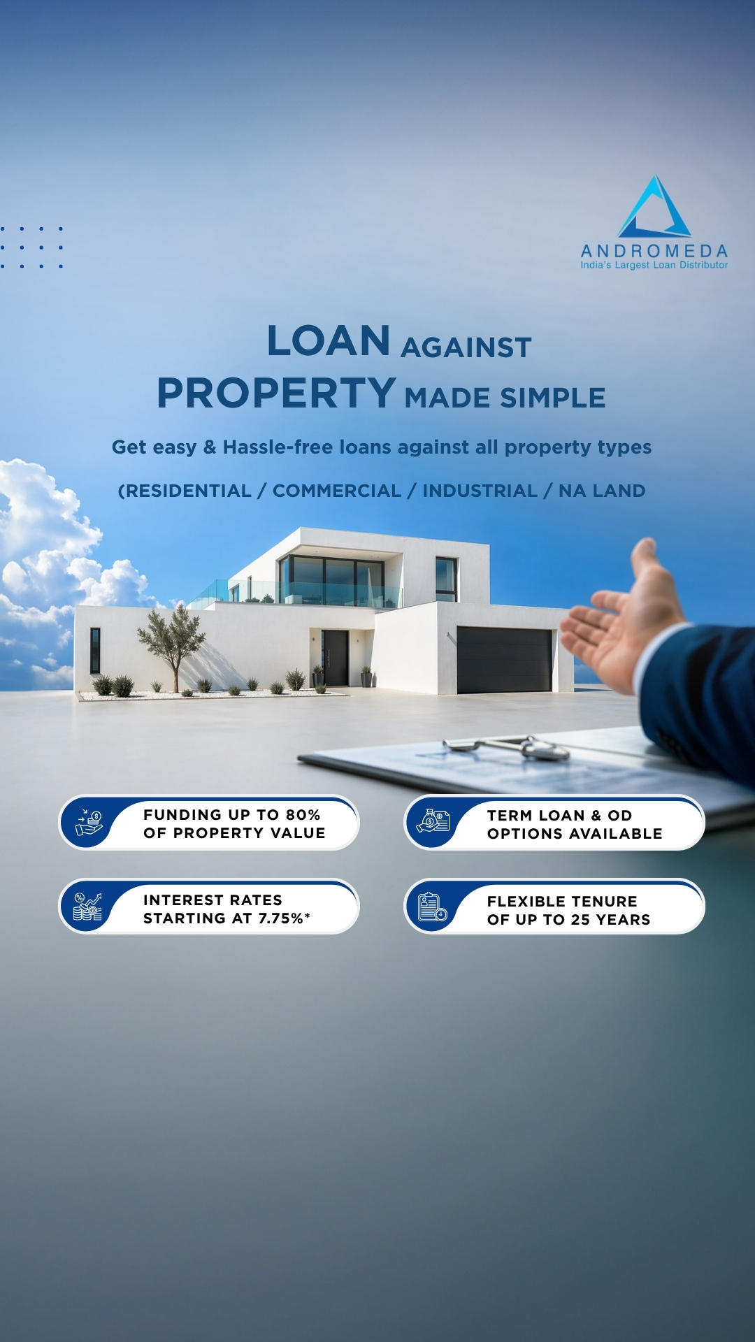 Andromeda Loans Facebook ad from May 13, 2026