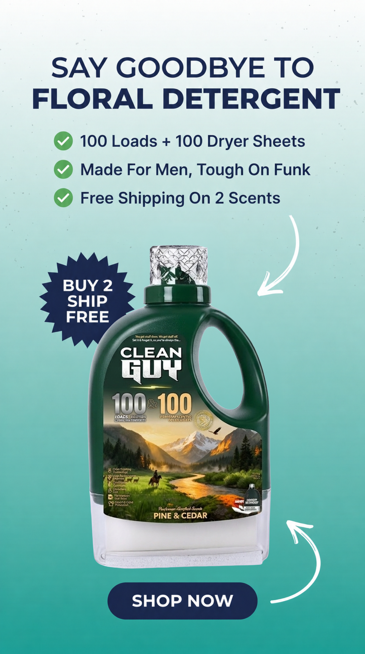 Clean Guy Facebook ad