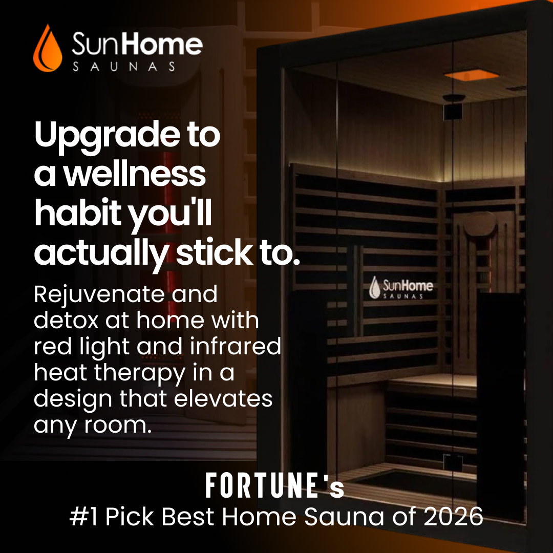 Sun Home Saunas Facebook ad
