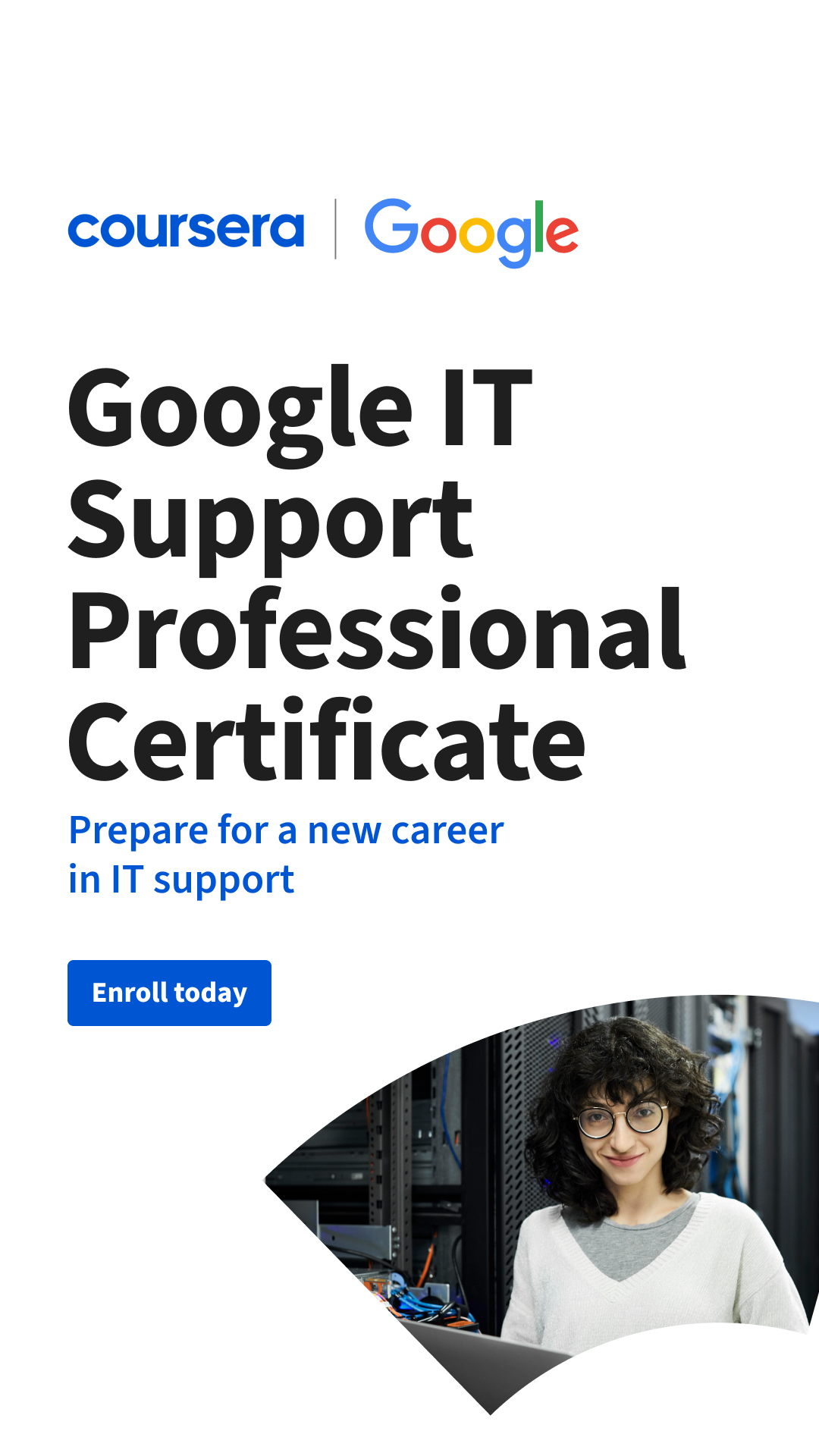 Coursera Facebook ad
