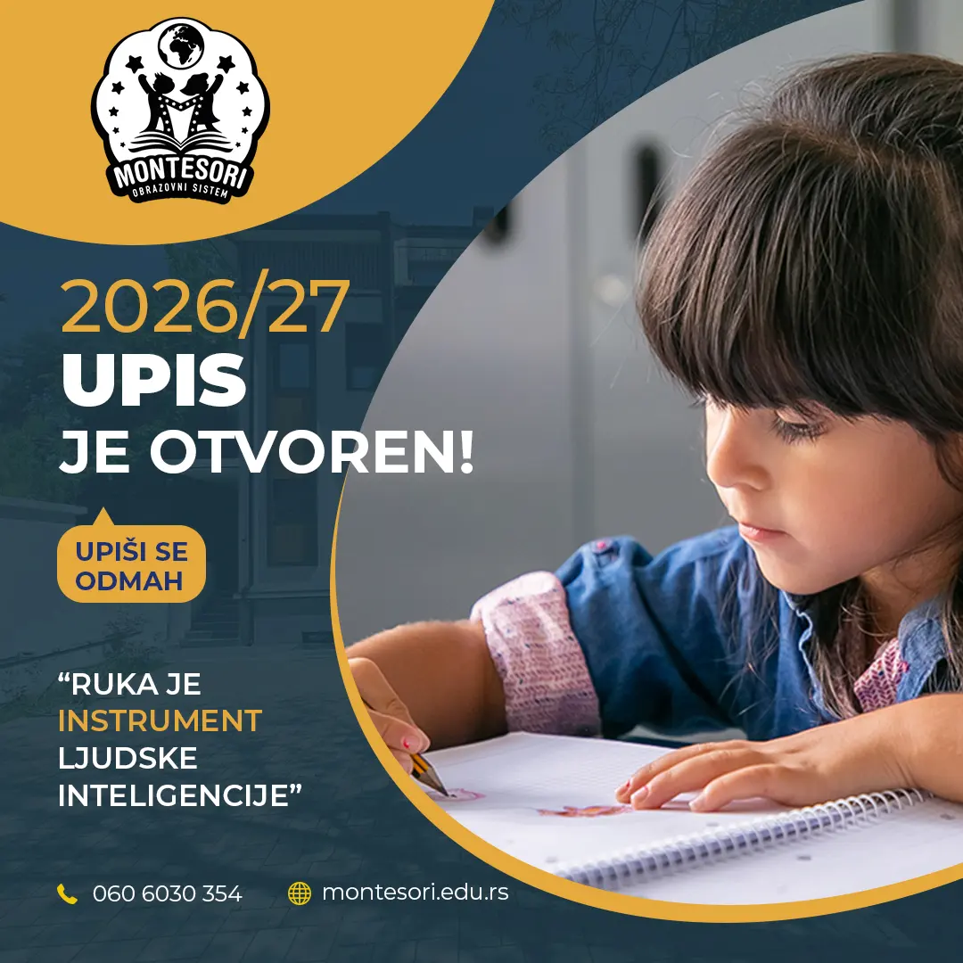 Montesori škola Facebook ad